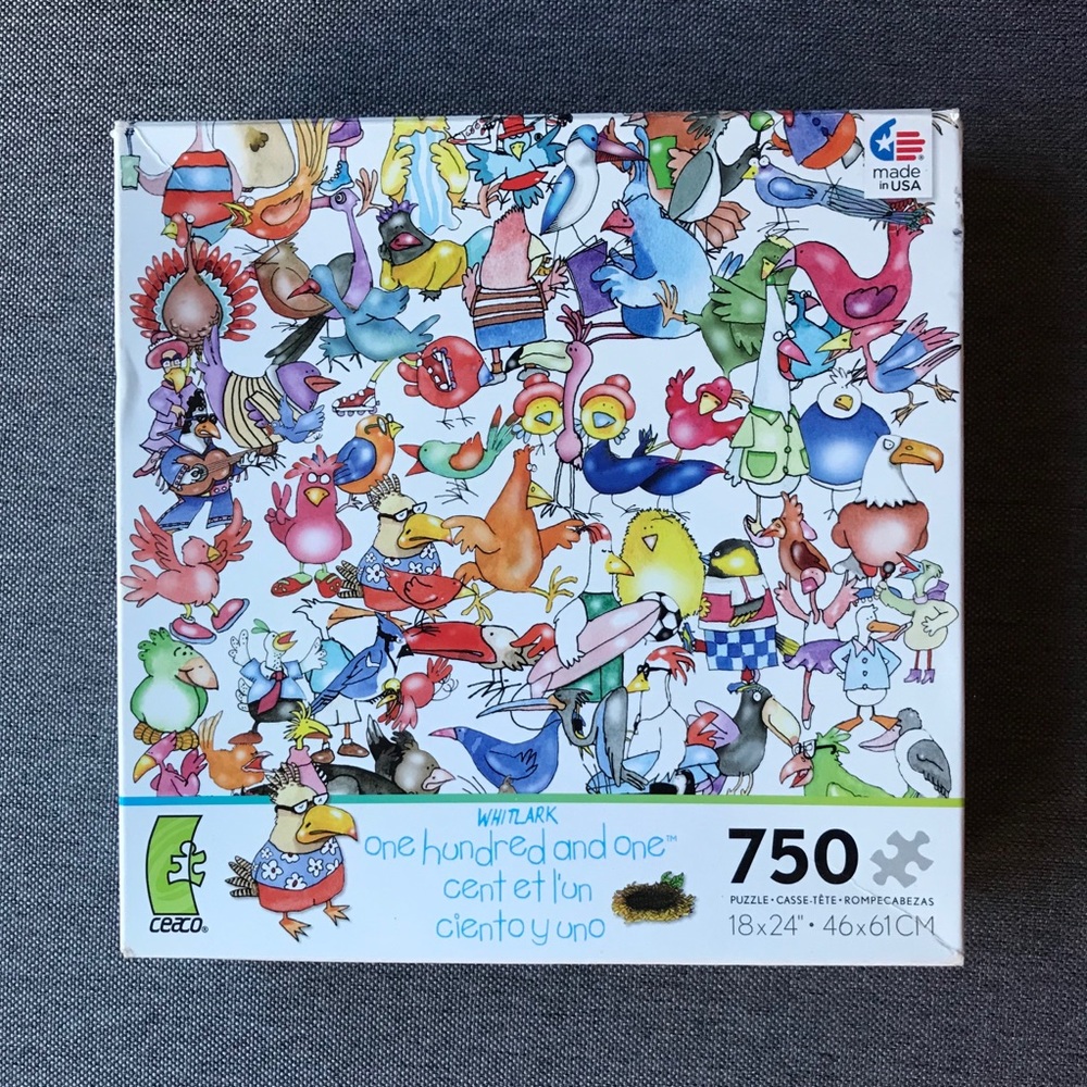Cartoon Bird Puzzle
